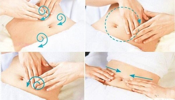 Cách massage giảm đau bụng quanh rốn từng cơn