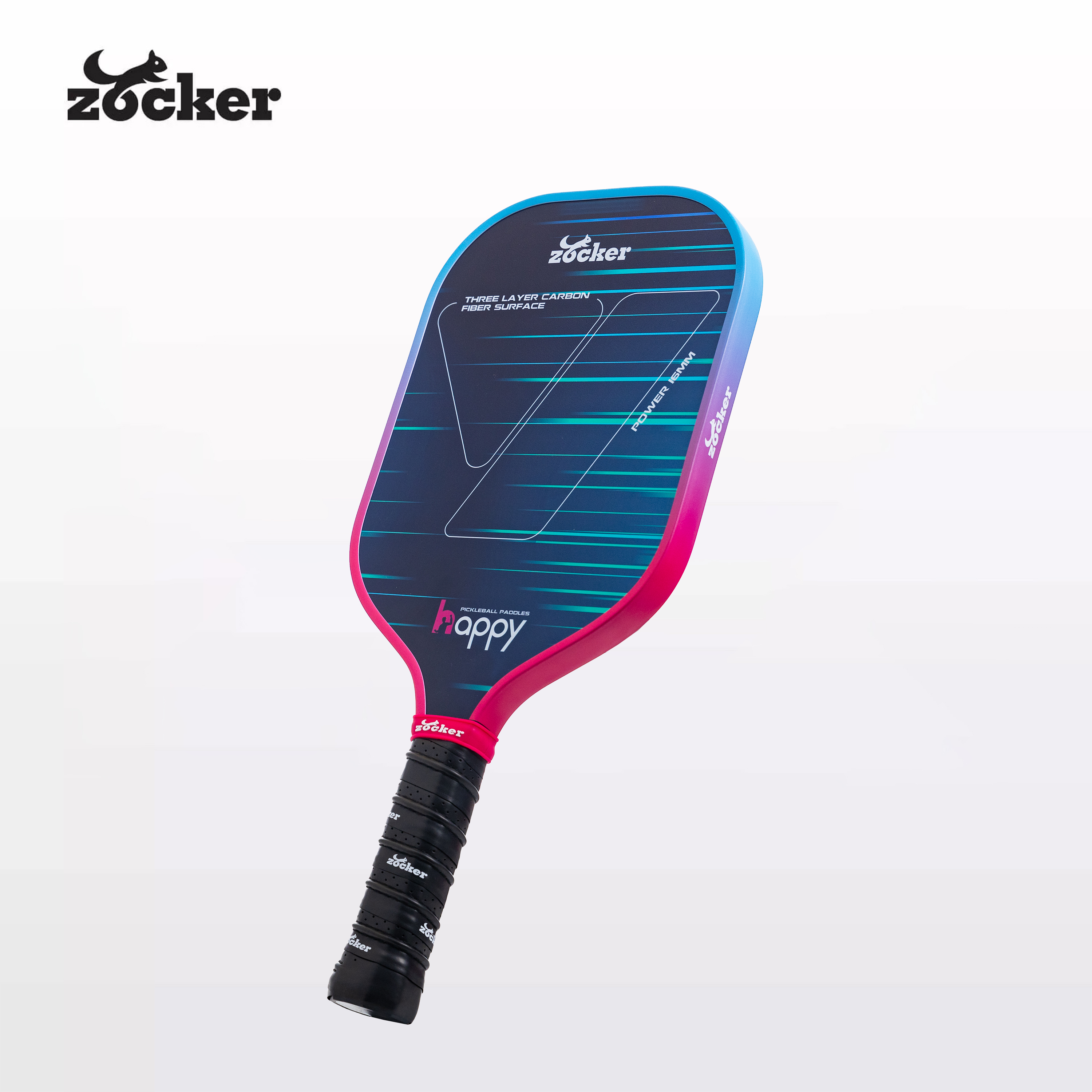 Vợt Pickleball Chính Hãng Zocker Happy HP1 Standard Gradient