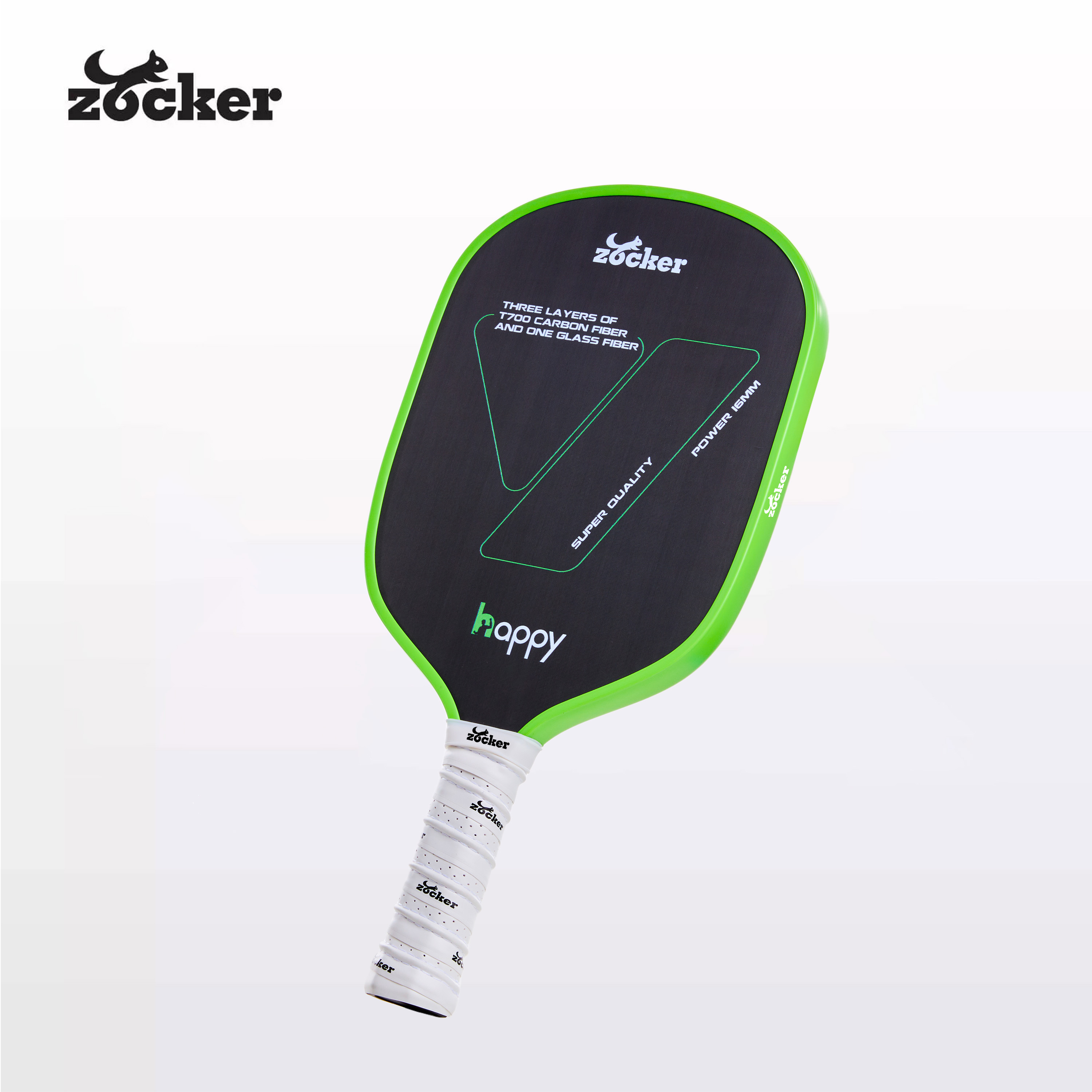 Vợt Pickleball Chính Hãng Zocker Happy HP2 Super Quality